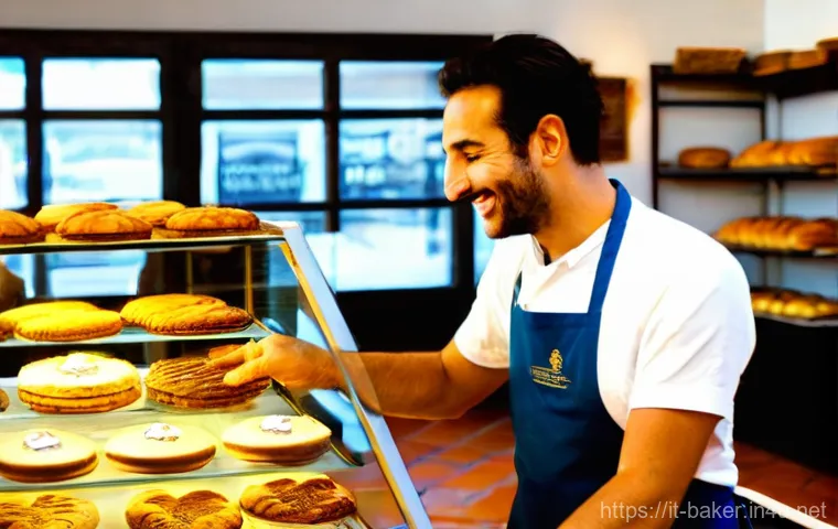 제과제빵 업계에서 성장하는 방법 - **Prompt:** A thoughtful and innovative Italian baker, a woman in her late 30s with a warm expressio...