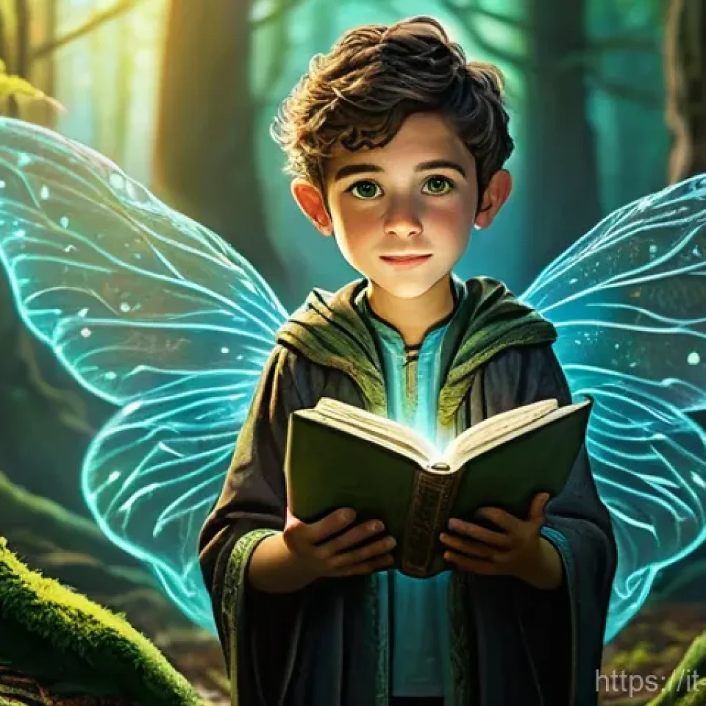 제과제빵 실습 중 흔한 실수와 대처법 - **Prompt 1: Whimsical Forest Apprentice**
A young wizard apprentice, appearing around 12-14 year...