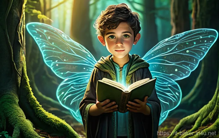 제과제빵 실습 중 흔한 실수와 대처법 - **Prompt 1: Whimsical Forest Apprentice**
A young wizard apprentice, appearing around 12-14 year...